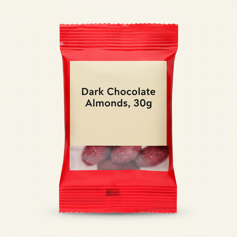 Holland Barrett Dark Chocolate Raspberry Almonds 12x 30g