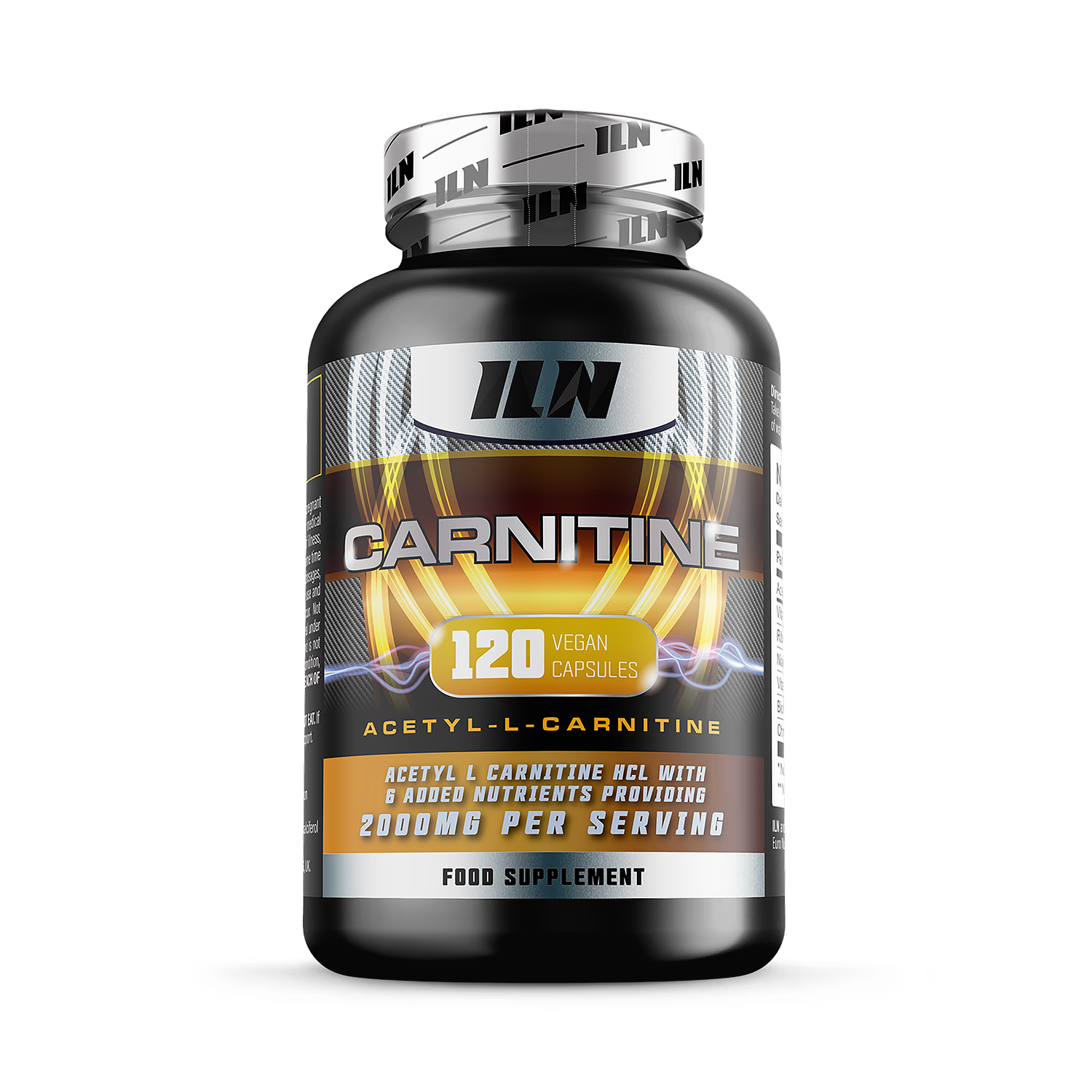 Iron Labs Acetyl L-Carnitine capsules 120 count, UK version