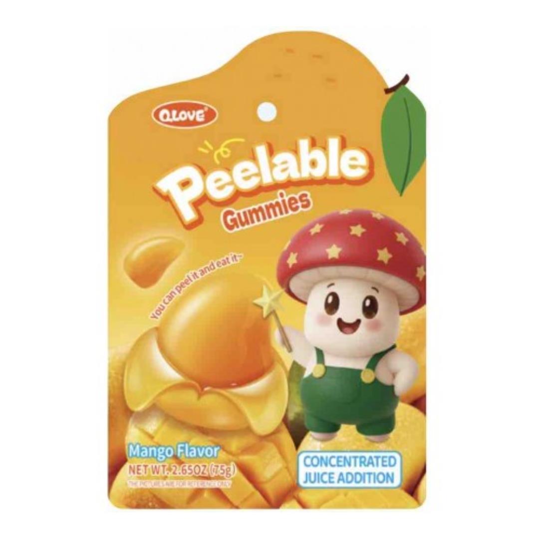 QLove peelable gummies mango flavour - British product