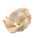Lalique crystal ox ornament 10cm, UK version