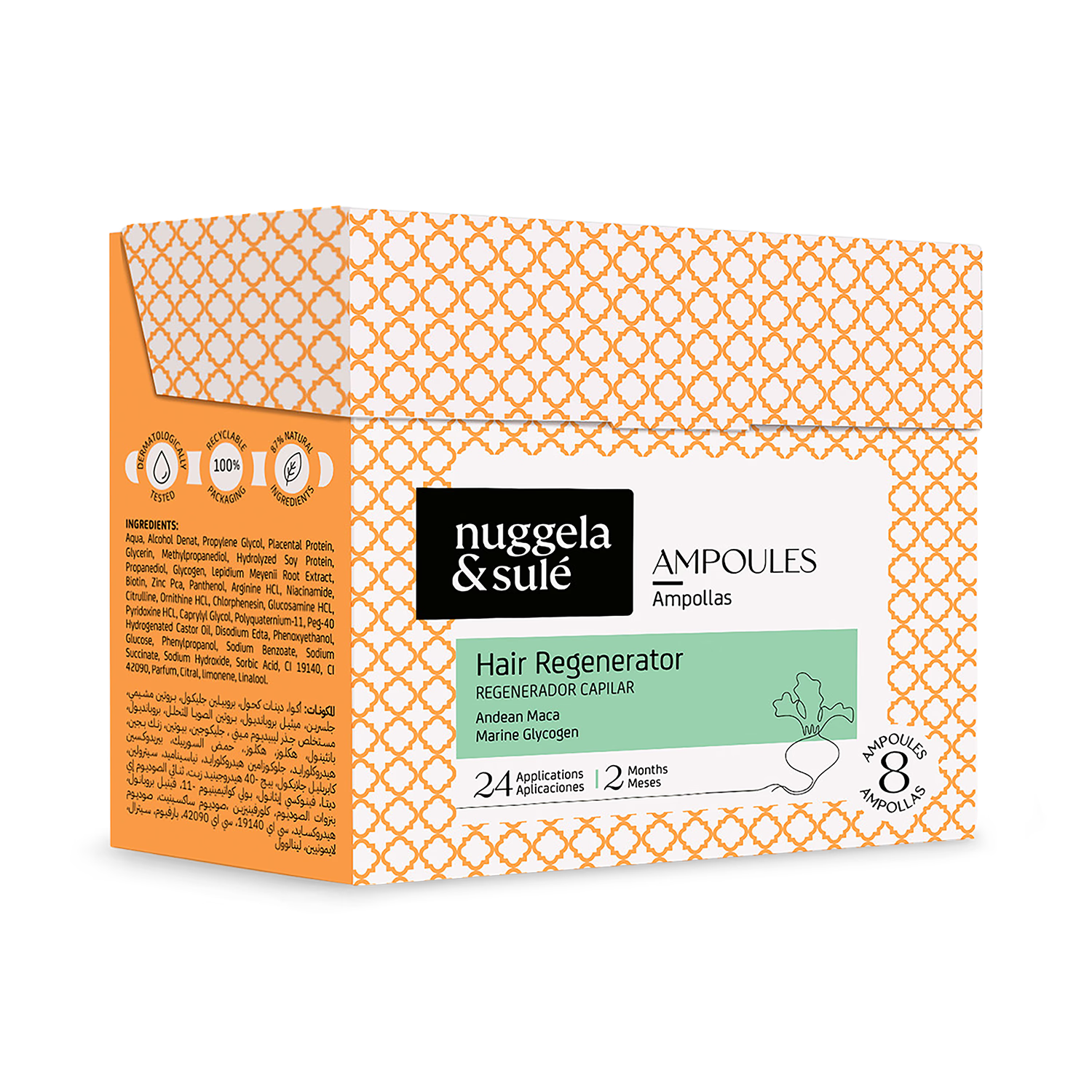 Nuggela & Sule Hair Regenerator 8x10ml, UK version