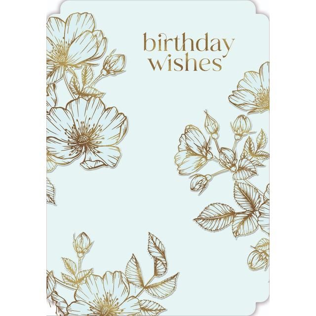 Fox & Butler Birthday Wishes Card