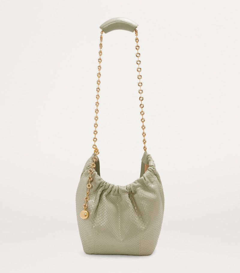 LOEWE small snakeskin squeeze shoulder bag (British brand)