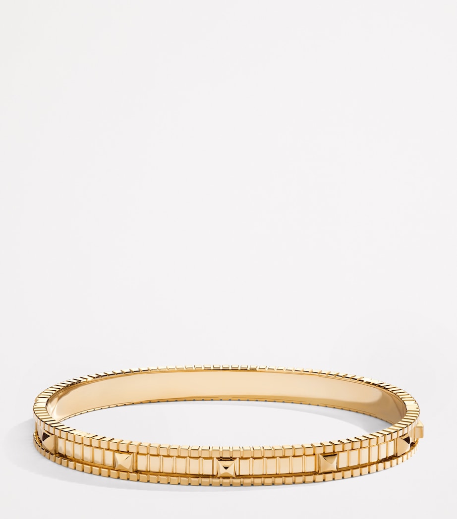 Marli New York yellow gold diamond bangle, imported from the UK