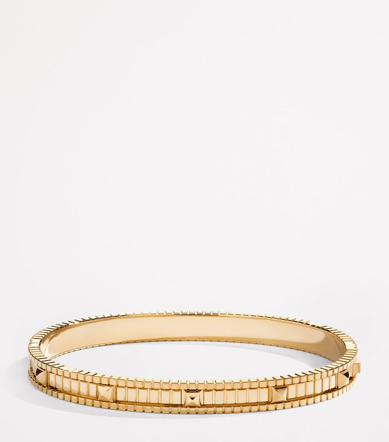 Marli New York yellow gold diamond bangle, imported from the UK