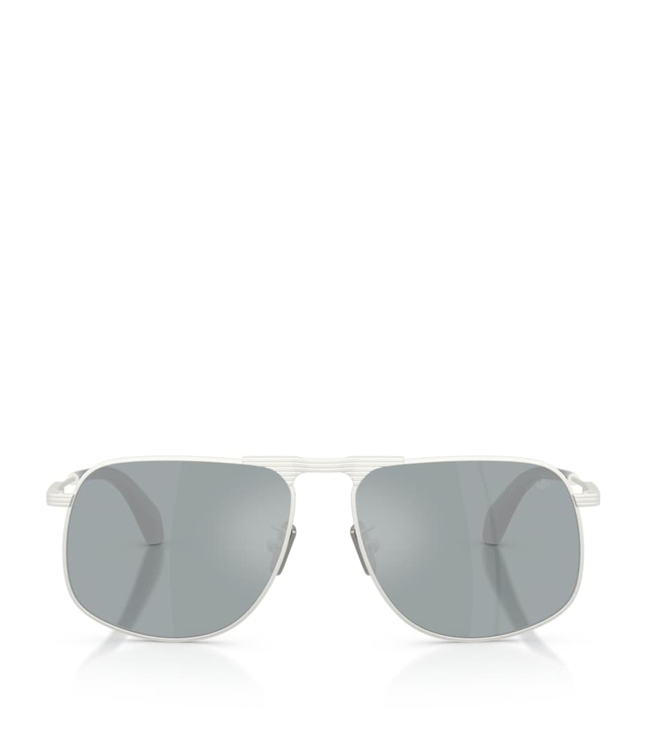 Moncler Vitessa pilot sunglasses metal frame (British brand)