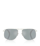 Moncler Vitessa pilot sunglasses metal frame (British brand)
