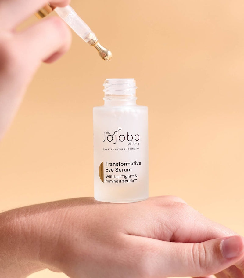 The Jojoba Company transformative eye serum with natural extracts 15ml (British brand)