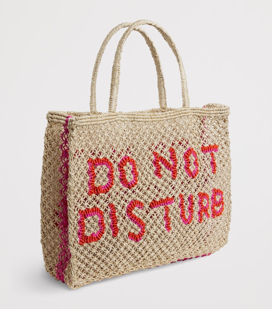 Jute-Tragetasche von The Jacksons mit „Do Not Disturb“-Aufdruck – britisches Produkt