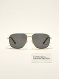 Gucci pilot metal sunglasses GG1223S with tinted lenses - British product