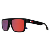 Tommy Hilfiger black mirrored sunglasses (British brand)