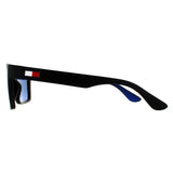 Tommy Hilfiger black mirrored sunglasses (British brand)