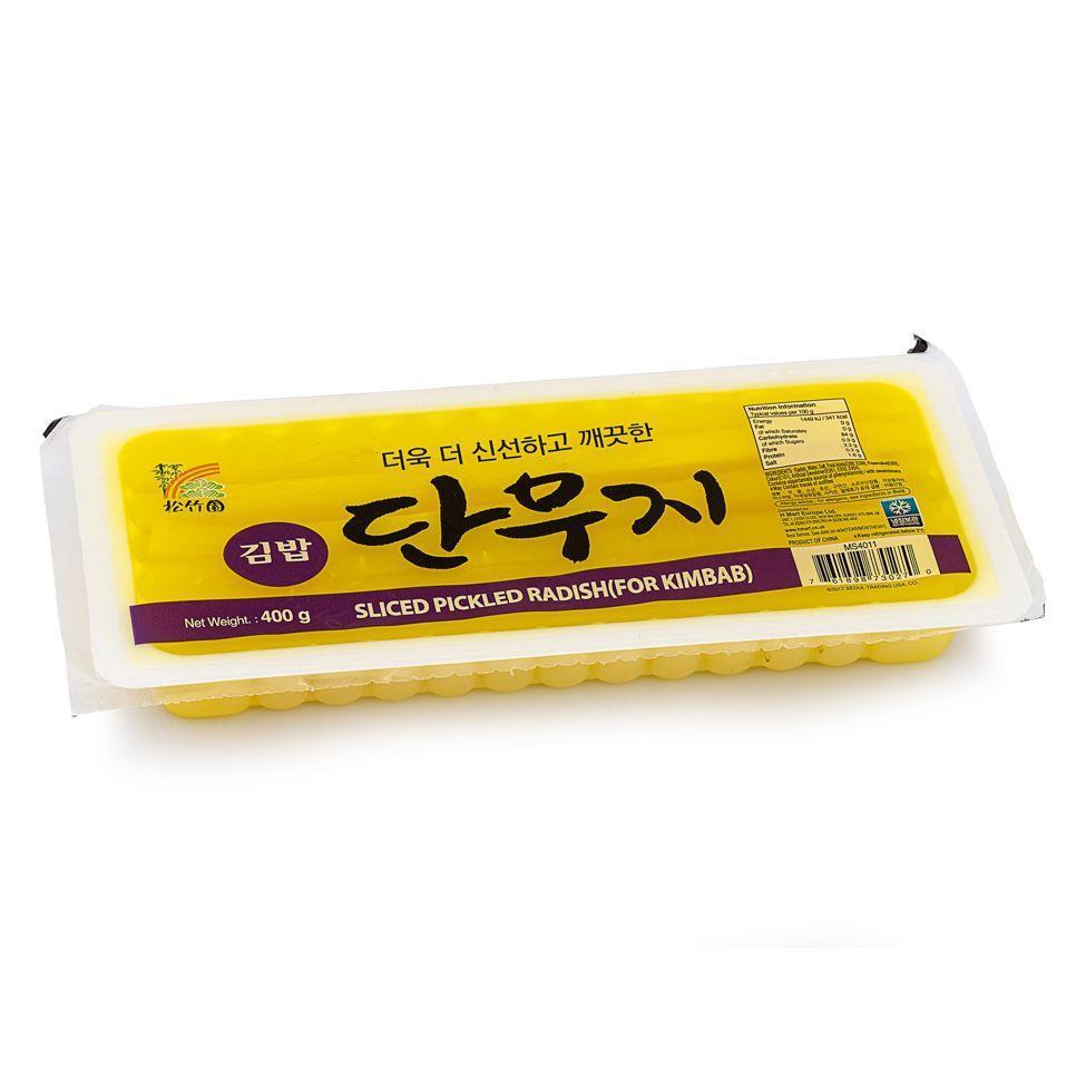 Songjukwon Korean pickled radish strips (British brand)