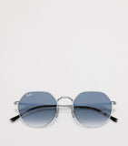 Ray-Ban Metal Jack runde Sonnenbrille mit Farbverlauf, importiert aus dem Vereinigten Königreich