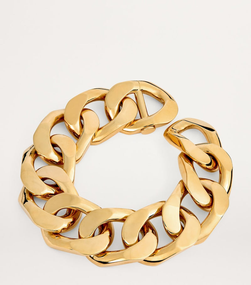 Engelbert medium yellow gold NY-66 chain bracelet (British brand)