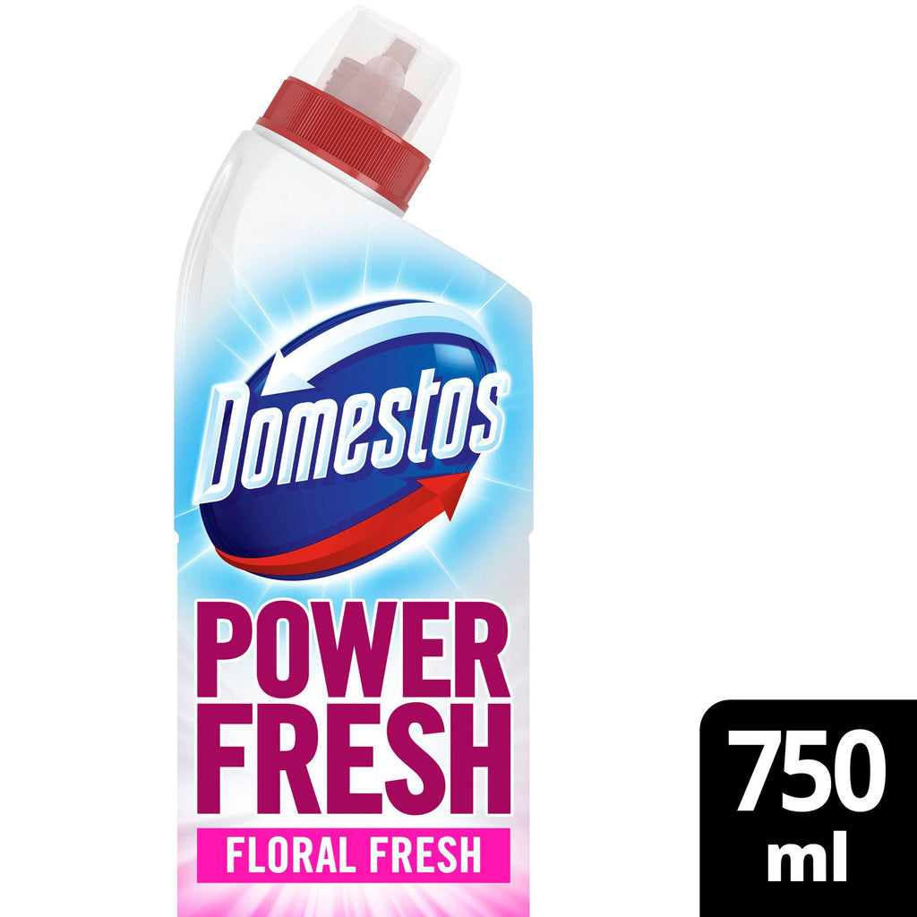 Domestos Power Fresh Floral Fresh Toilet Gel 750ml