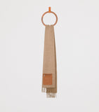 LOEWE wool-cashmere pocket-detail scarf 28cm x 180cm, UK version