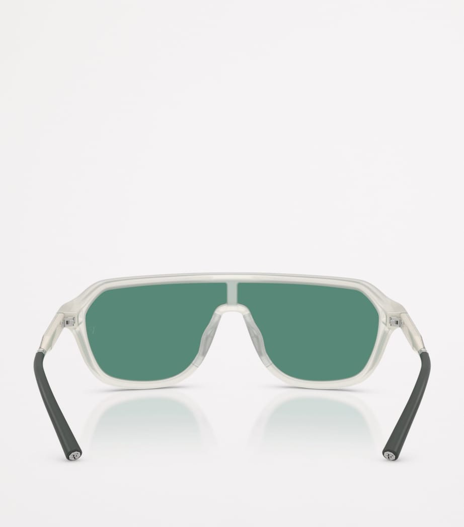Oliver Peoples R-12 goggle sunglasses - British product