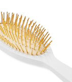 Versace Medusa '95 design hairbrush with golden hardware (British brand)
