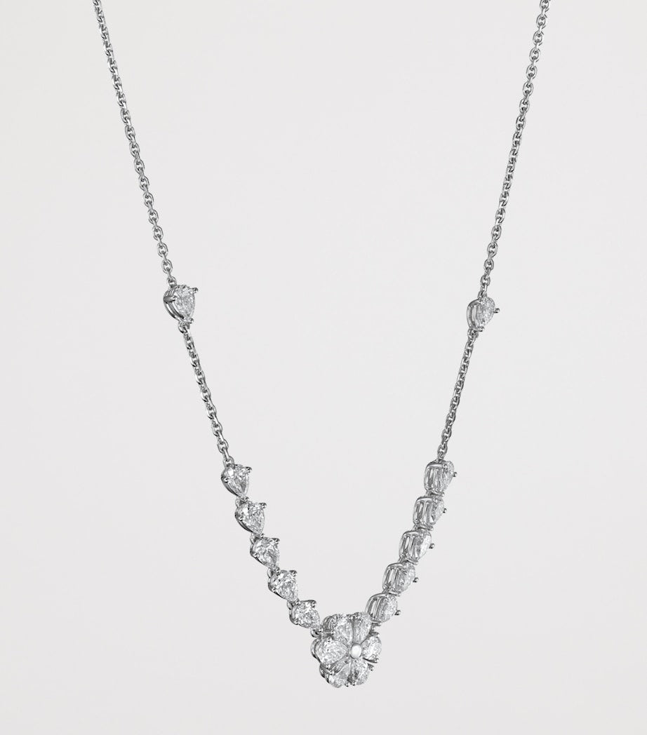Chopard L'Heure du Diamant white gold diamond necklace, UK version