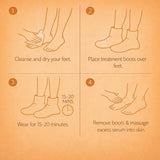 Yes Studio bootie foot masks 1 pair, imported from the UK