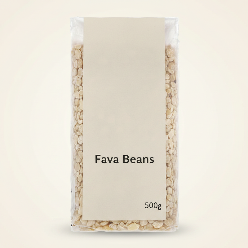 Holland & Barrett split fava beans 500g - British product