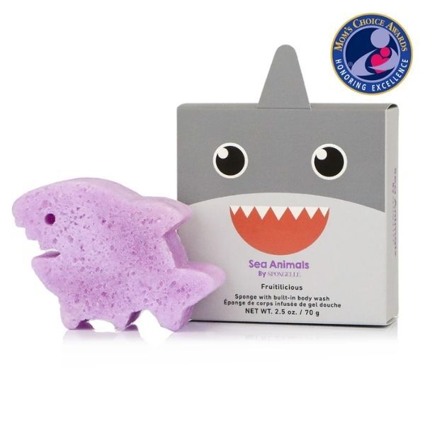 Spongellé Sammy Shark sponge and body wash (British brand)
