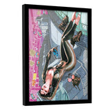 DC Comics Batman Catwoman comic cover print (British brand)