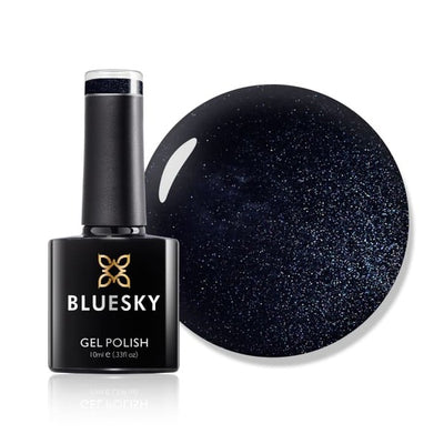 Superdrug Bluesky Gel Polish Overtly Onyx Black Nail Polish - Kjøp online hos McGrocer