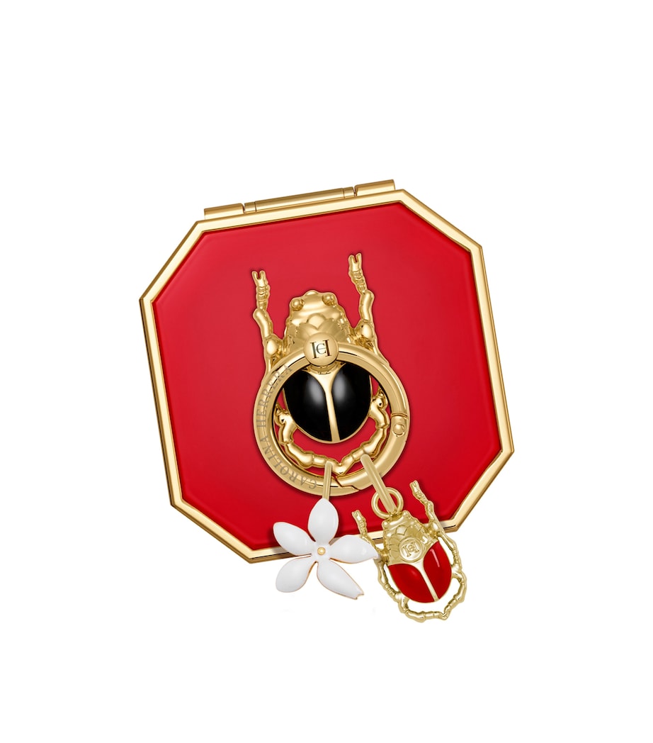 Carolina Herrera beetle charm lipstick accessory - British product