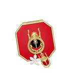 Carolina Herrera beetle charm lipstick accessory - British product