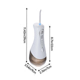 Livingandhome cordless water flosser with 4 modes, UK version