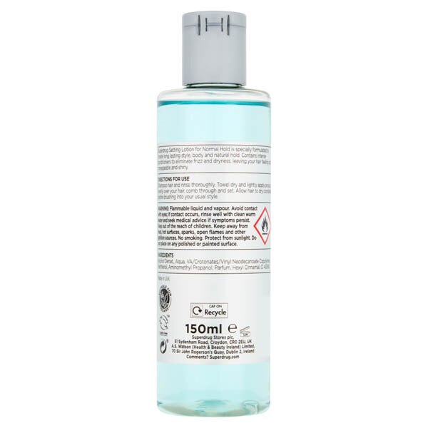 Superdrug Setting Lotion Normal 150ml