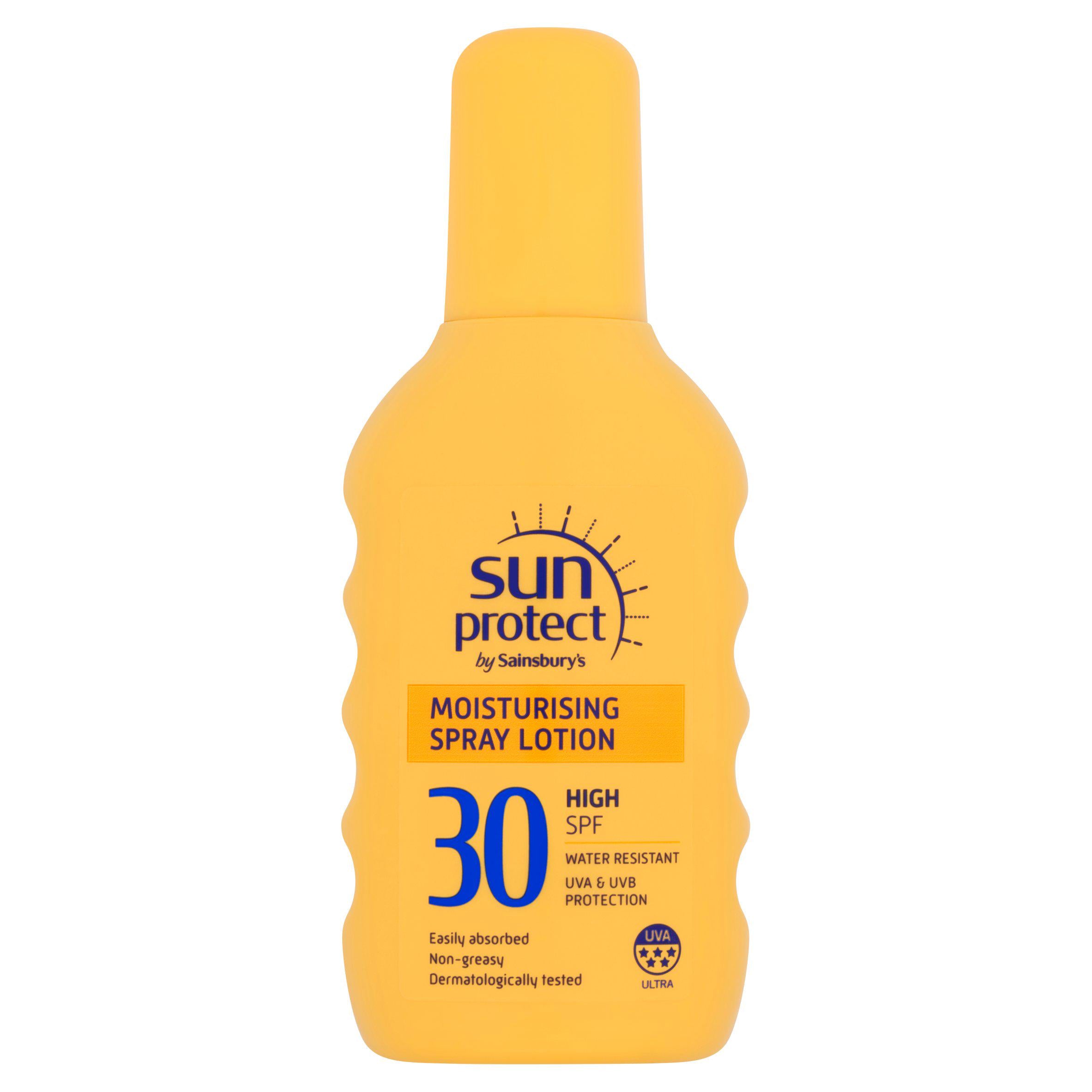 Sun Protect Moisturising Sun Spray SPF30 200ml GOODS Sainsburys   