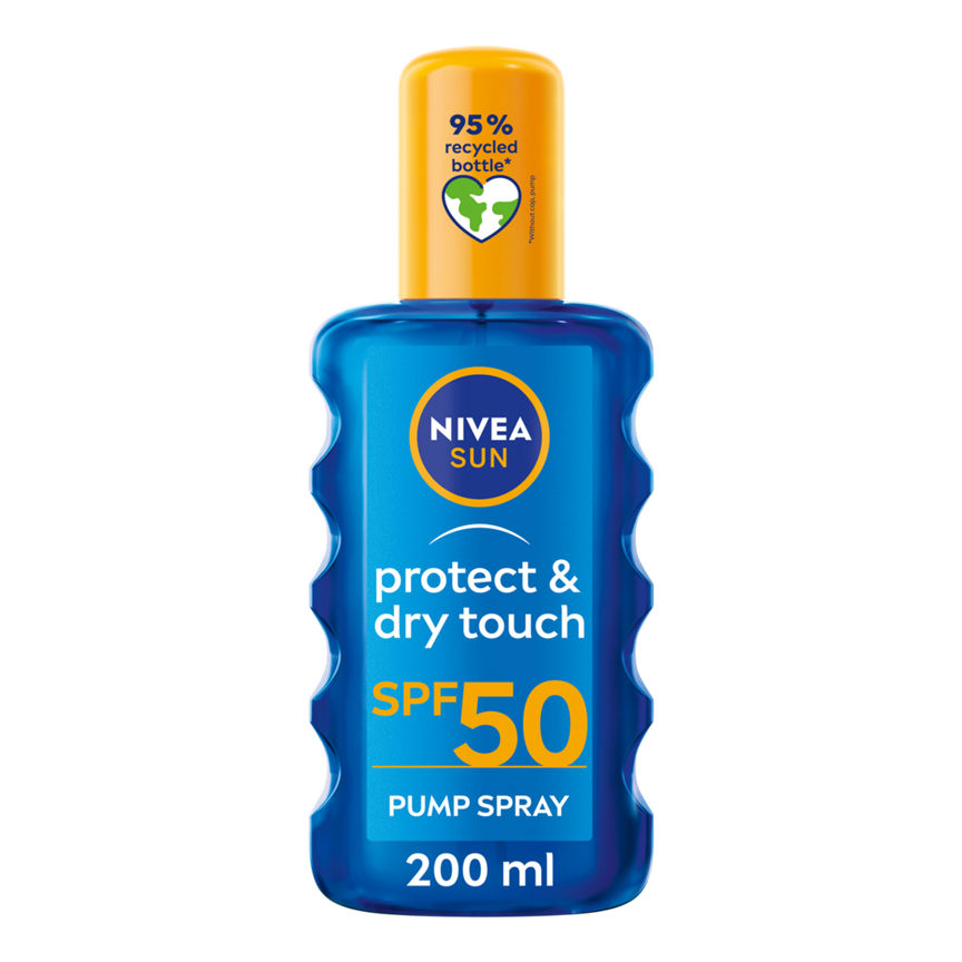 Nivea Protect & Dry Touch Invisible Spray SPF 30 200ML GOODS ASDA   