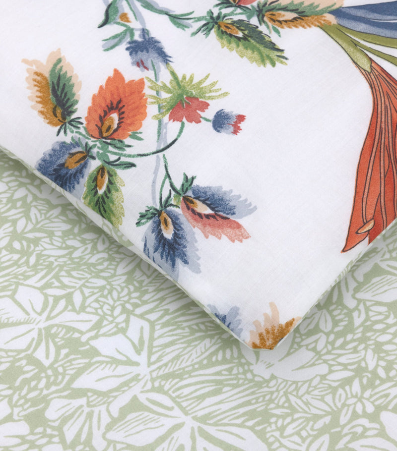Yves Delorme floral print single duvet cover 140cm x 200cm (British brand)