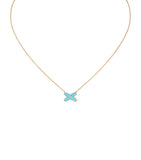 Chaumet Jeux de Liens pendant necklace turquoise diamond (British brand)