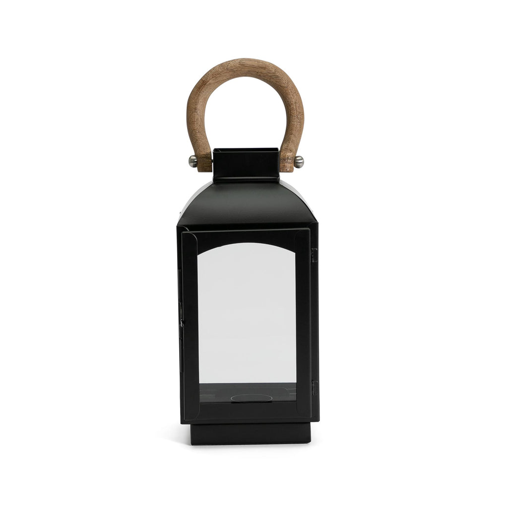 Habitat Small Lantern Candle Holder - Black