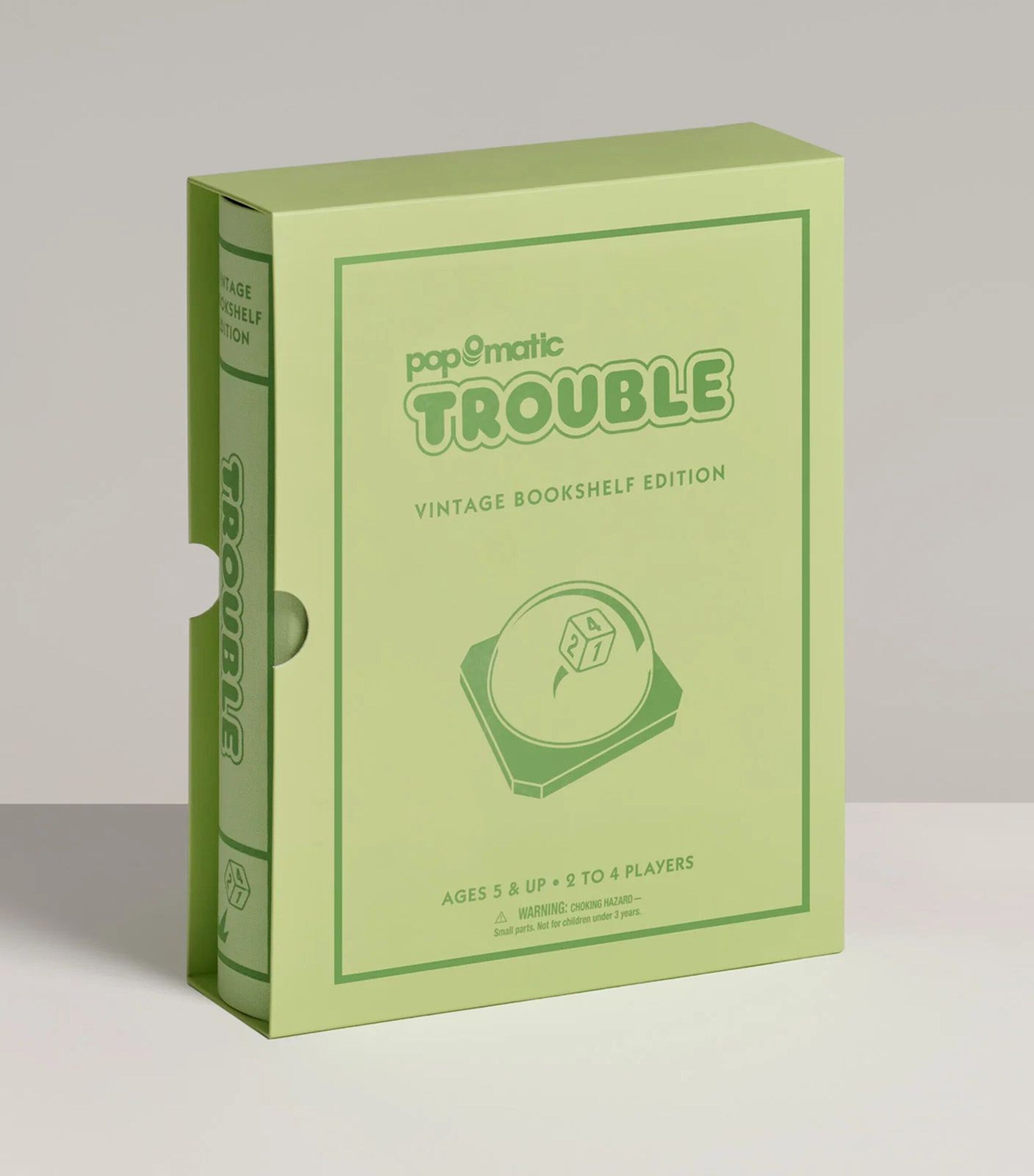 Trouble Vintage Bookshelf Edition board game (British brand)