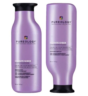 Pureology Hydrate Sheer Shampoo and Conditioner Bundle GOODS Boots   