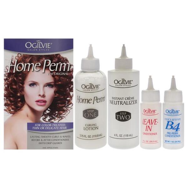 Ogilvie home perm kit for colour treated hair (British brand)