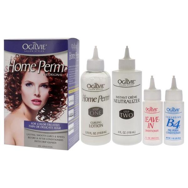 Ogilvie home perm kit for colour treated hair (British brand)
