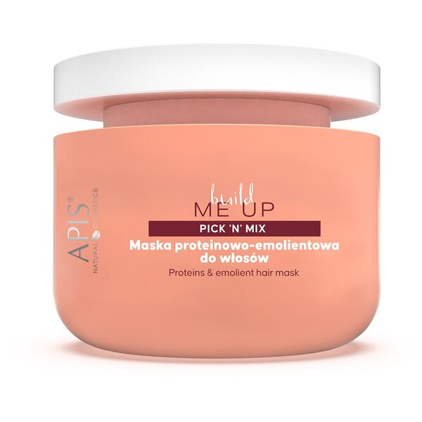 APIS Pick'n'Mix Build Me Up hair mask 250ml, imported from the UK