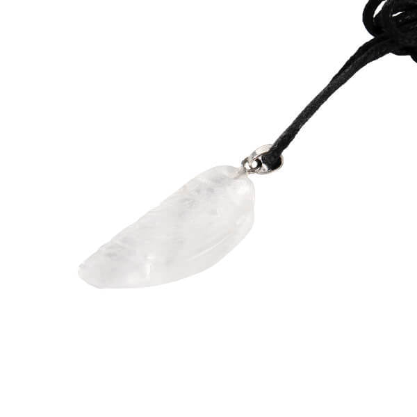 Myga Angel Wing Pendant Rock Quartz - British product