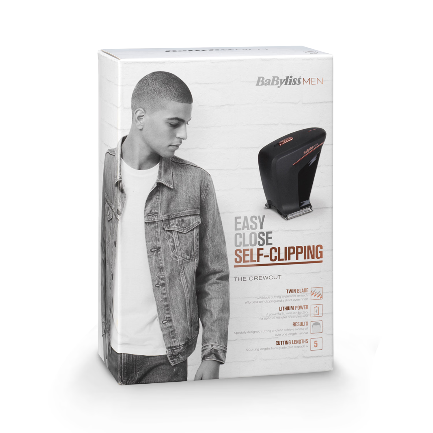 BaByliss Crewcut self cut hair clipper 7758U, UK version