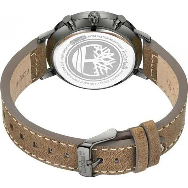 Timberland blue mens sterling watch leather strap, UK version