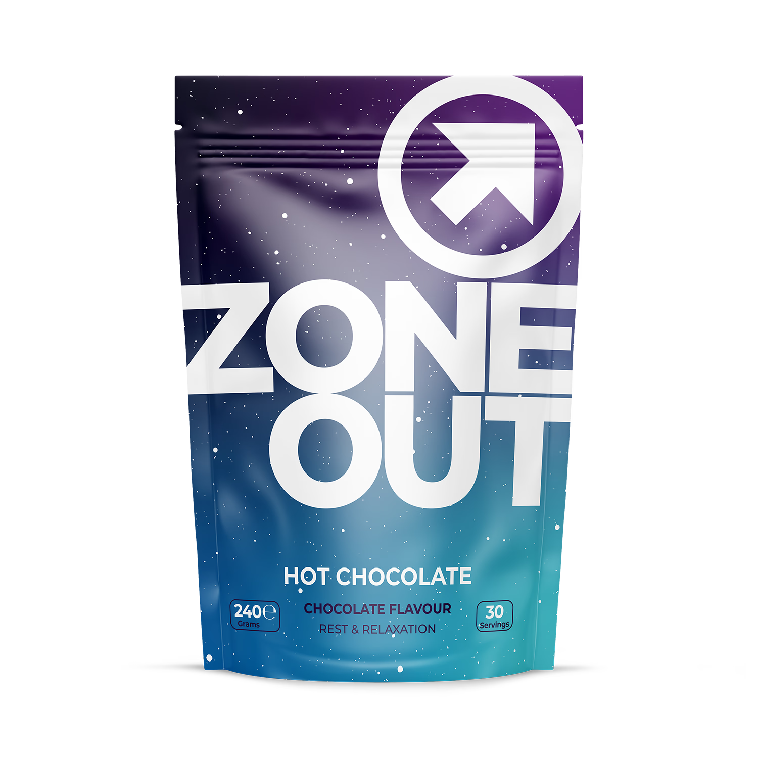 Calm Recovery mushroom hot chocolate blend 240g - British product