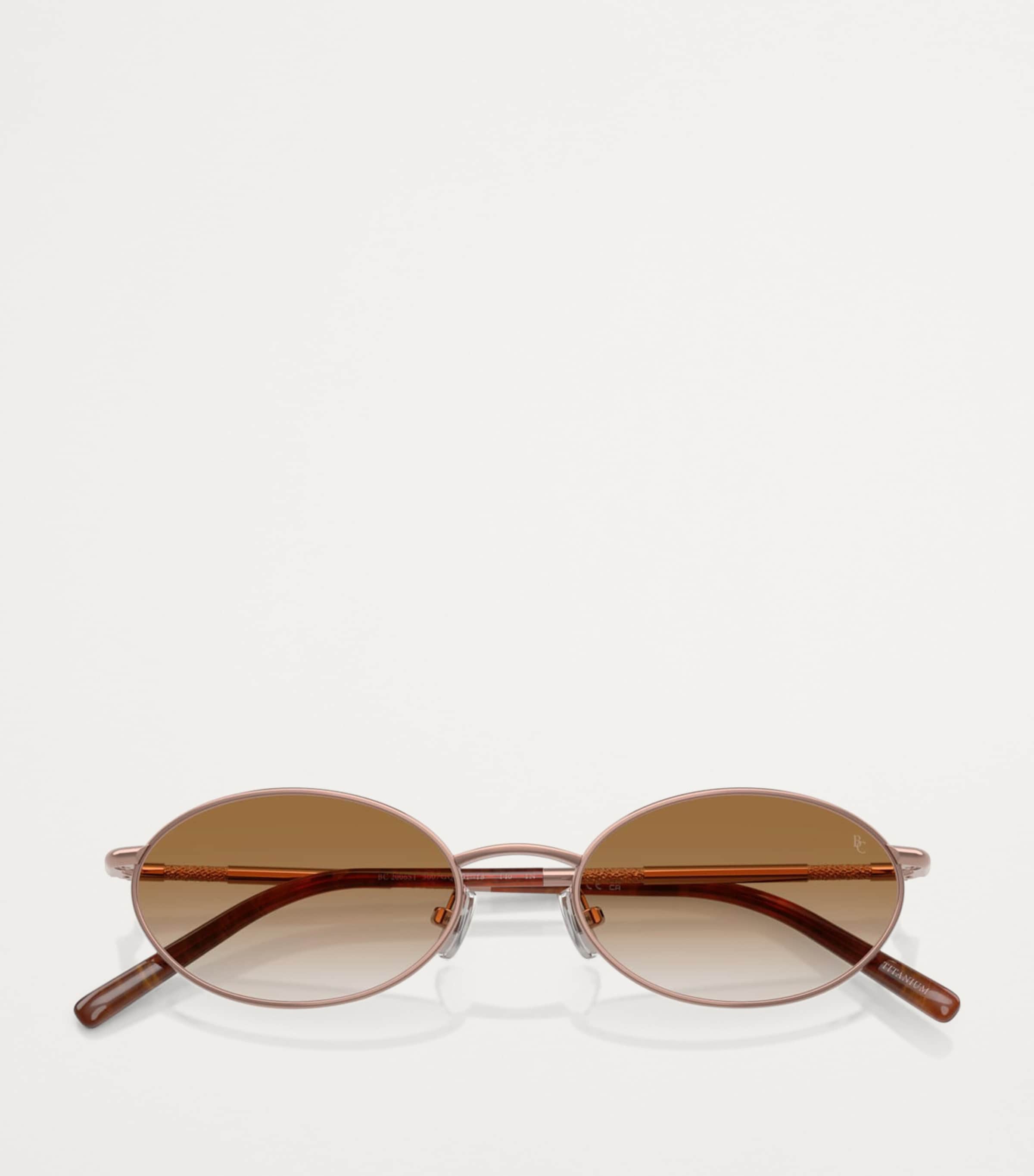 Brunello Cucinelli titanium gradient sunglasses, imported from the UK