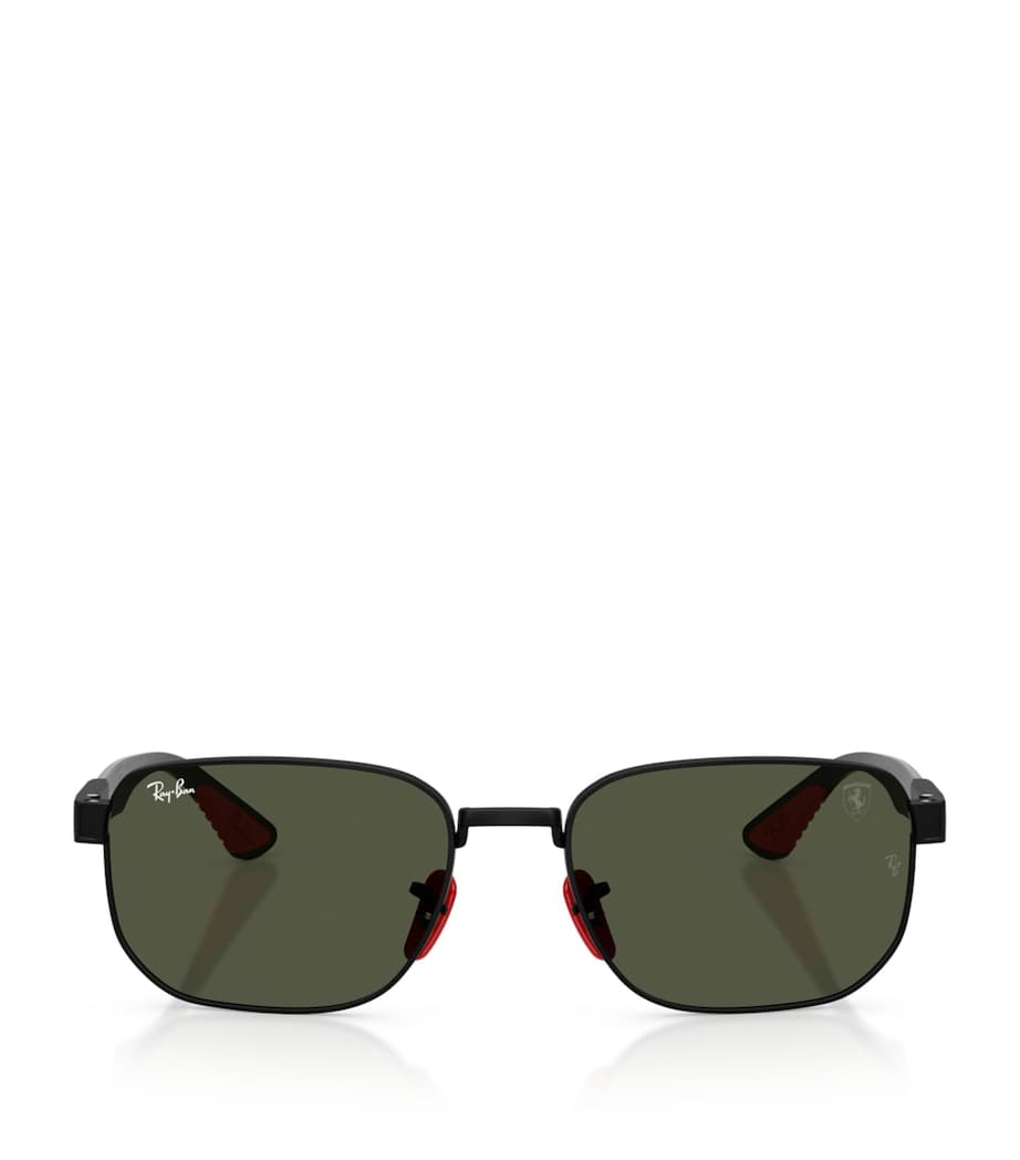 Ray-Ban Scuderia Ferrari square sunglasses, UK version