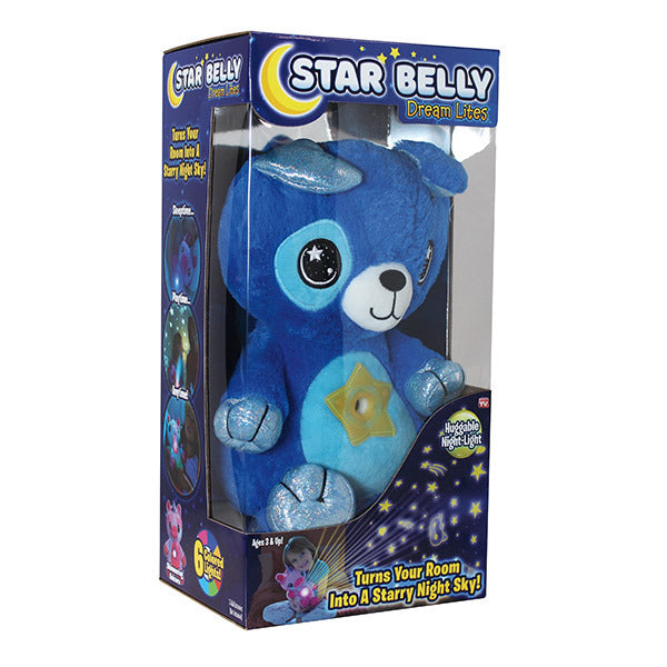 JML plush night light blue puppy, imported from the UK